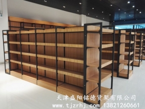 鋼木結合貨架SY-004